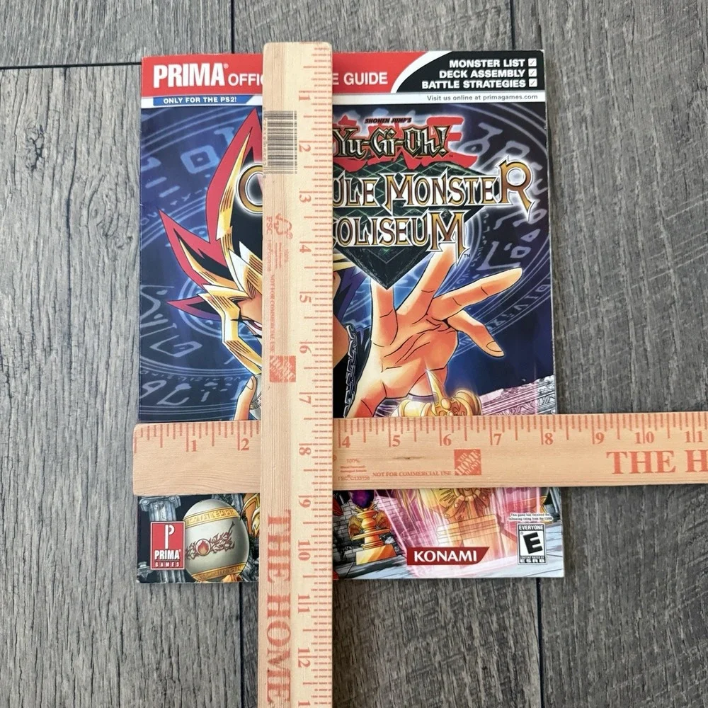Yu-Gi-Oh! Capsule Monster Coliseum Prima Official Strategy Guide PS2 Konami Book